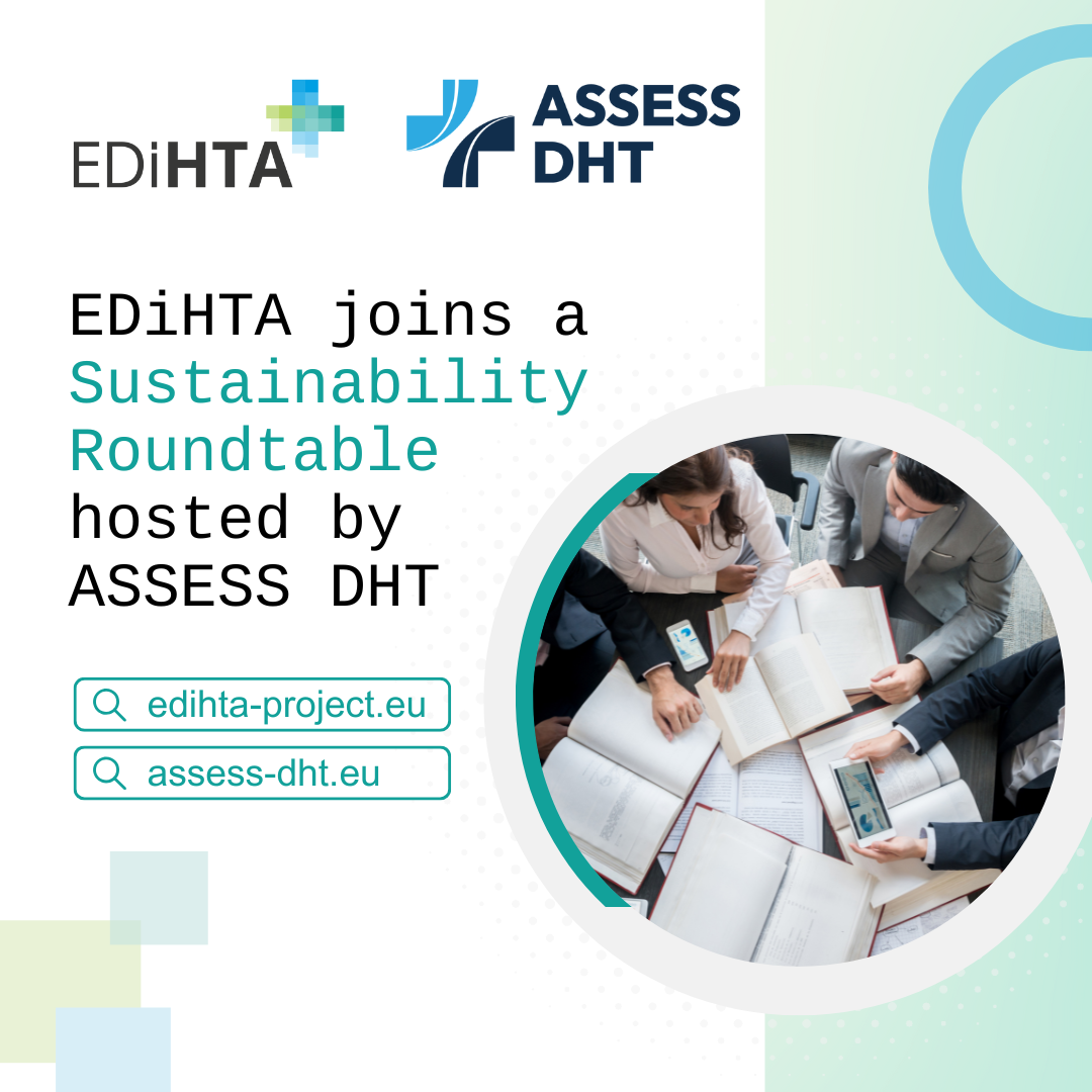 EDiHTA joins a Sustainability Roundtable hosted by ASSESS DHT